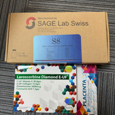 Bộ sản phẩm set truyền trắng S8 SAGE Lab Swiss Thụy Sĩ